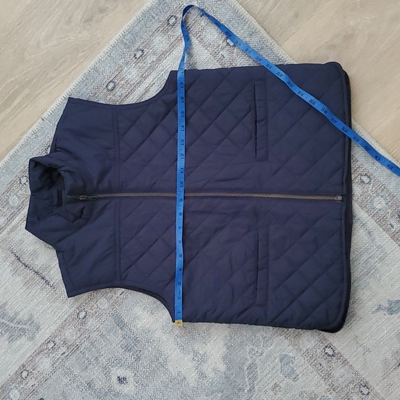Crewcuts Boys Navy Quilted Lightweight Zip Vest SzL - Picture 4 of 9